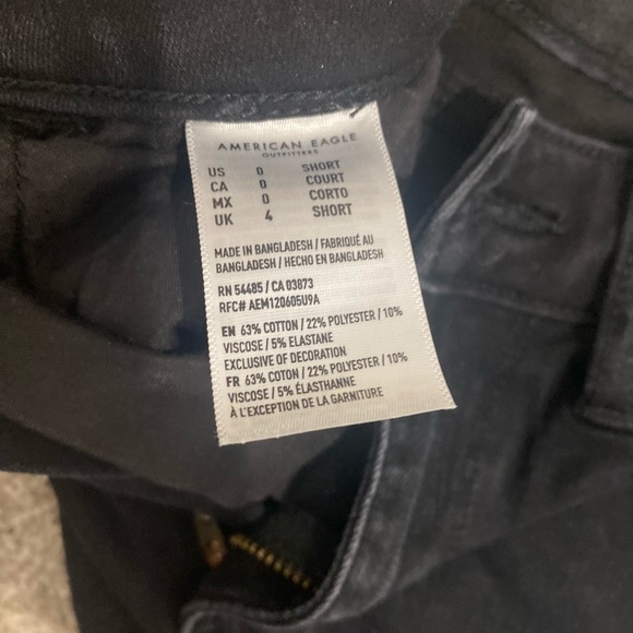 American Eagle 360 next level stretch black skinny jeans - Picture 4 of 4